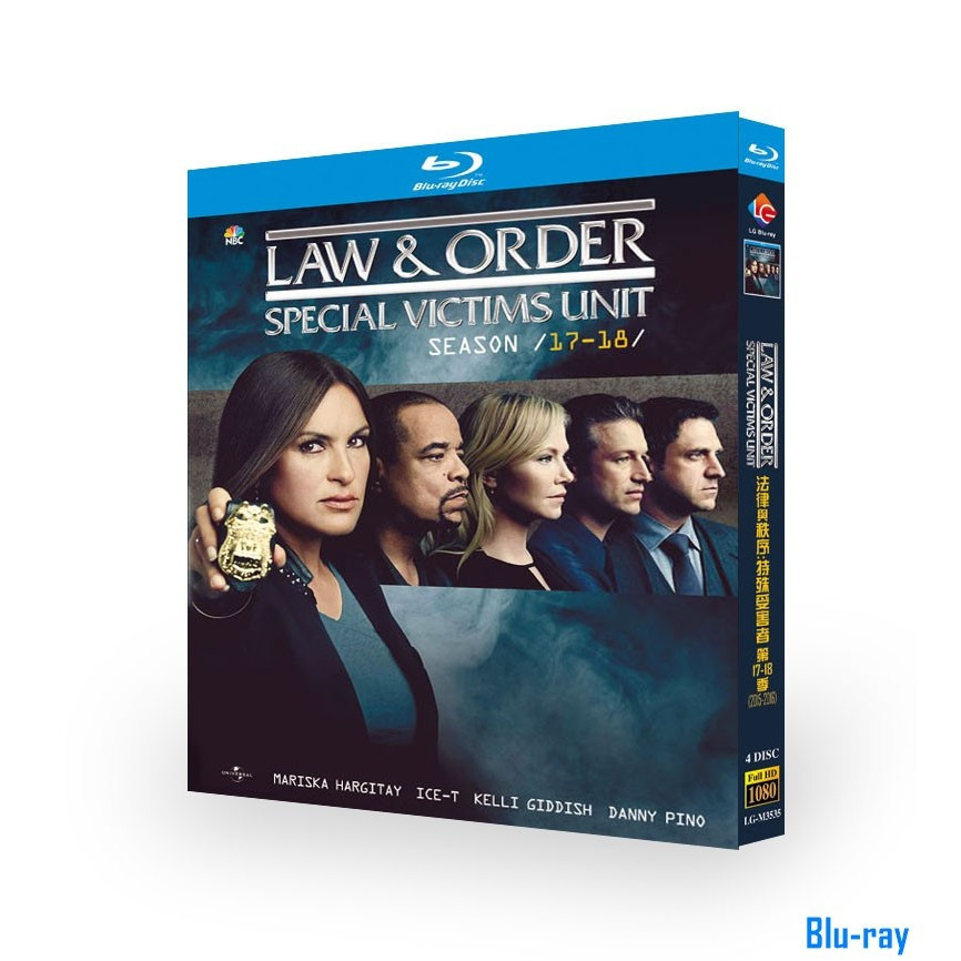 [BRAND NEW SEALED] American Drama Law and Order: SVU / Law & Order: Victims Unit Season 17-18 (2015-