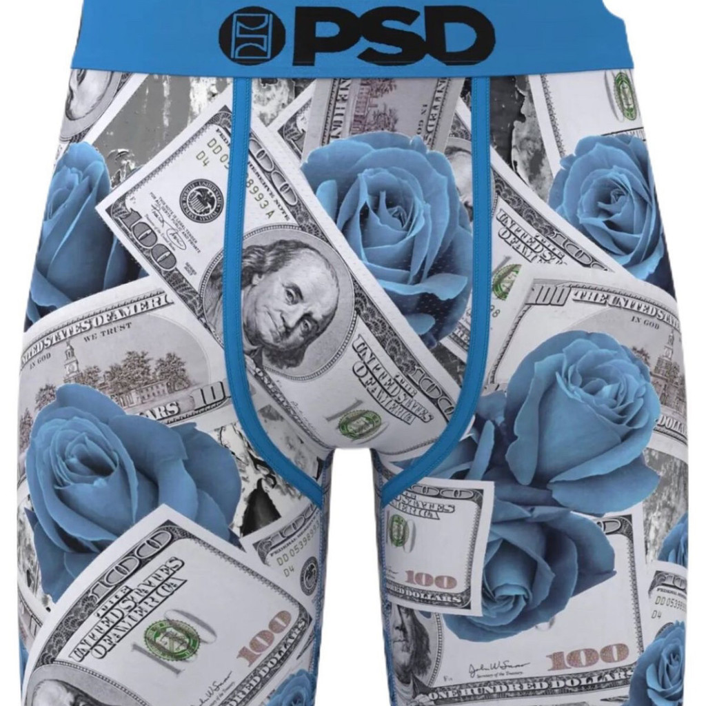 men underwear กางเกงใน PSD American Graffiti บาสเกตบอลกีฬากางเกงขาสั้นนักมวยชาย Hip-Hop ชุดชั้นใน Hi