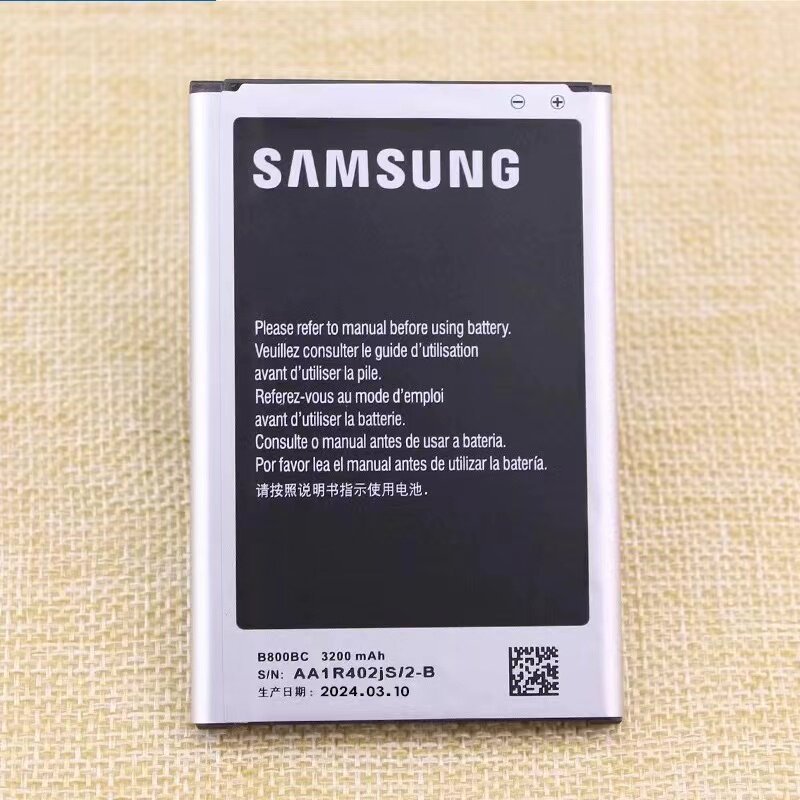 เหมาะสําหรับ Samsung N7100 N900U N910U N9108 note2 note3 note4 แบตเตอรี่ใหม่เอี่ยม