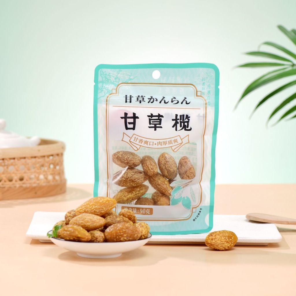 Sweetheart Bag Made in Nine Licorice Olives 90g ผลไม้หวาน Olives Hay Nine Licorice Olives ผลไม้หวาน%