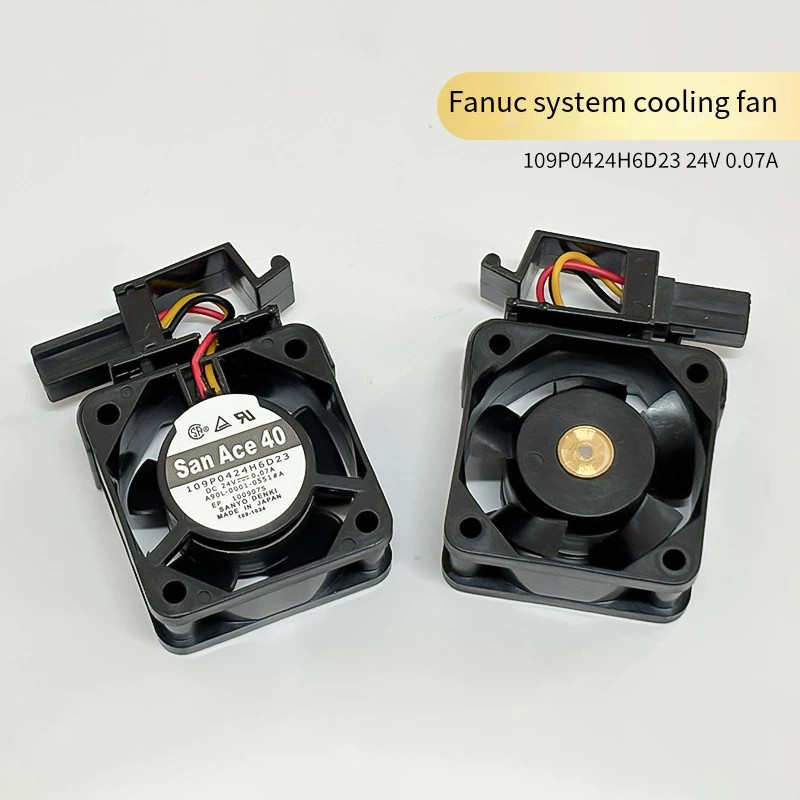 พัดลมระบบ FANUC ของแท้ใหม่เอี่ยม A90L-0001-01551#A 109P0424H6D23 พร้อมปลั๊ก