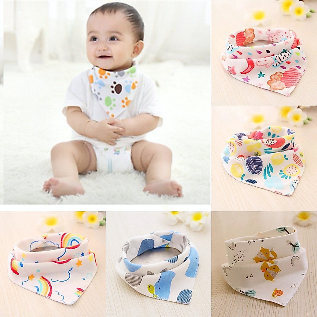 Baby Touch ผ้ากันเปื้อนเด็ก เกาหลี (BKN โทนขาว)
