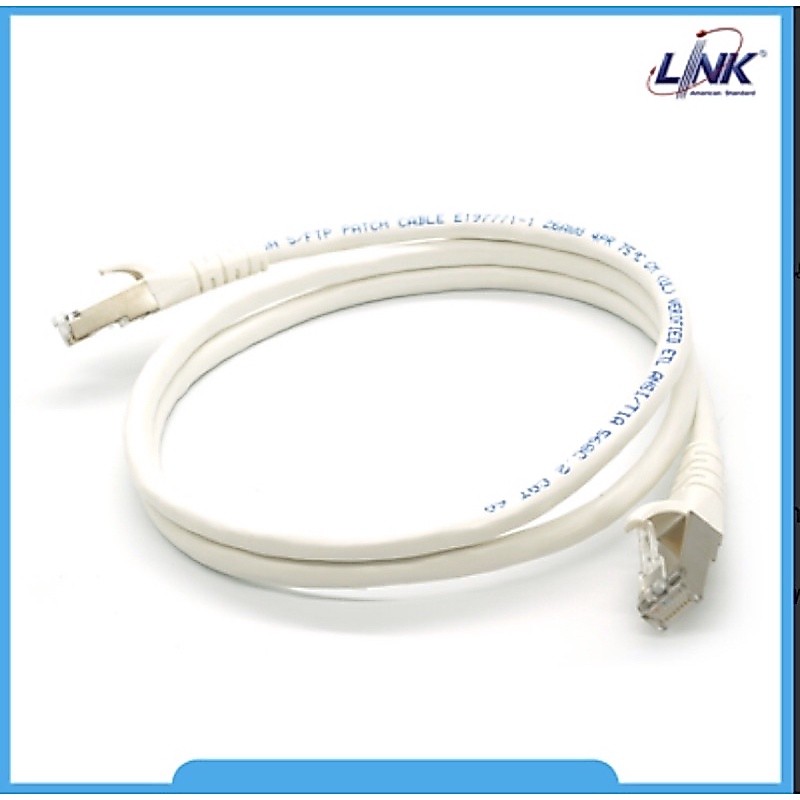 US-6910SLZ-1Shield CAT 6A RJ45-RJ45 PATCH CORD 10 M., XG LSZH