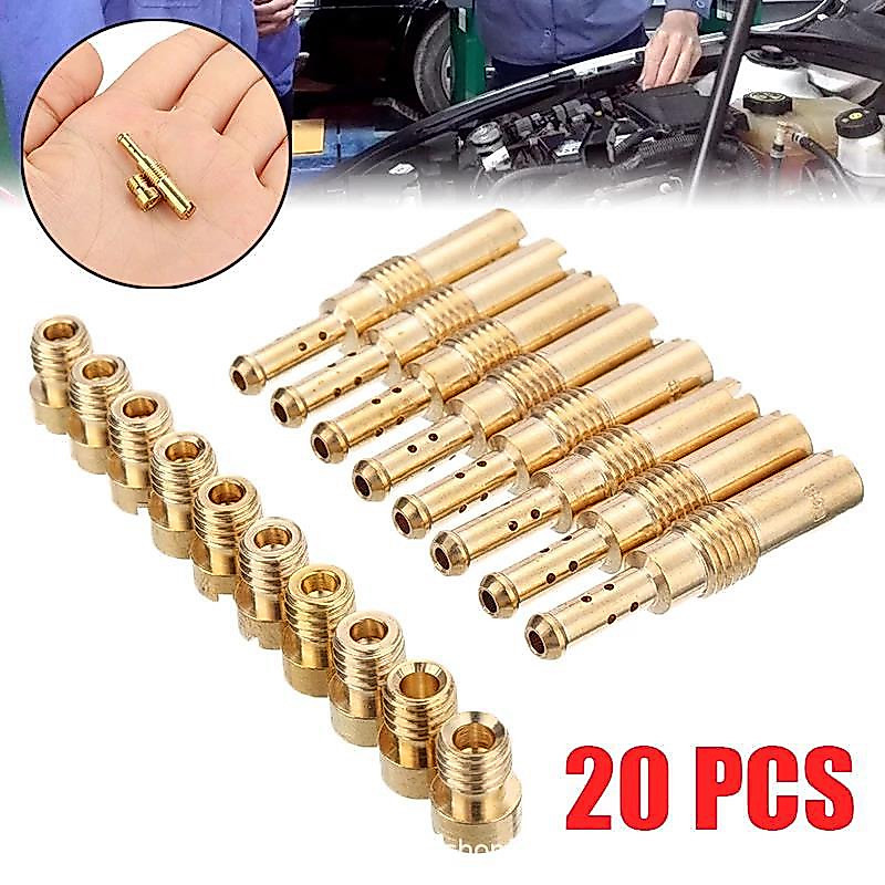 นมหนู N Pro 20 ชิ้น นมหนูน้ำมัน นมหนูอากาศ เจ็ตหลักคาร์บูเรเตอร์ คาร์บู N Pro