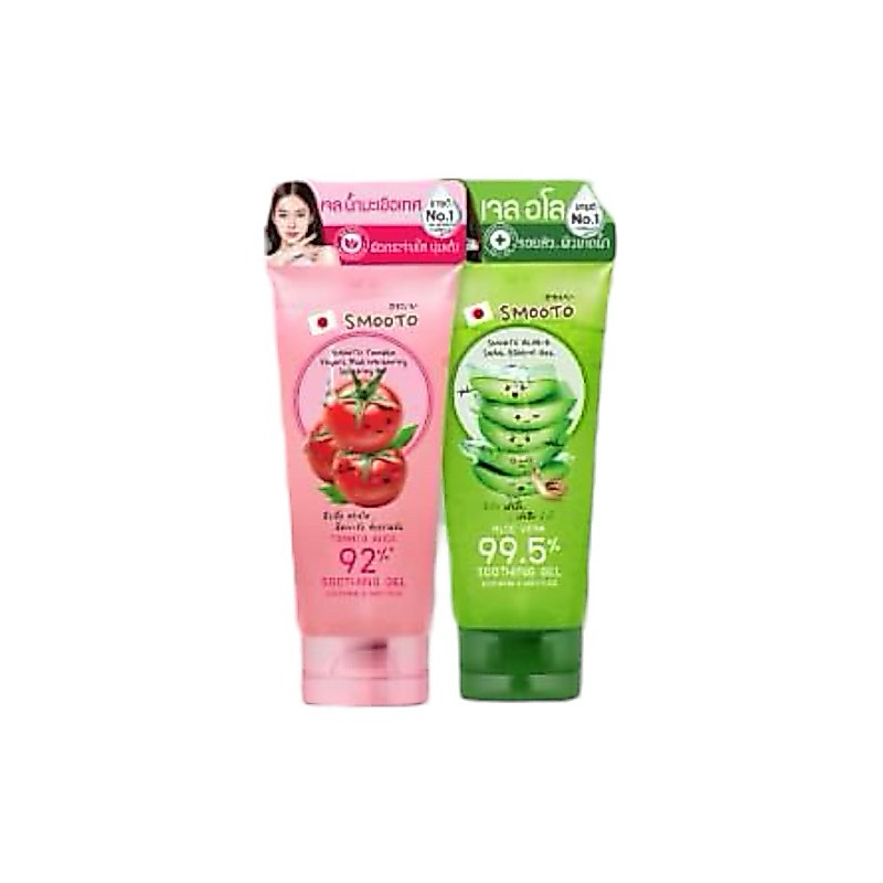 สมูทโตะอโล/เจลมะเขือเทศ/มอยส์เจลวิตซี Aloe Vera ปริมาณ200g