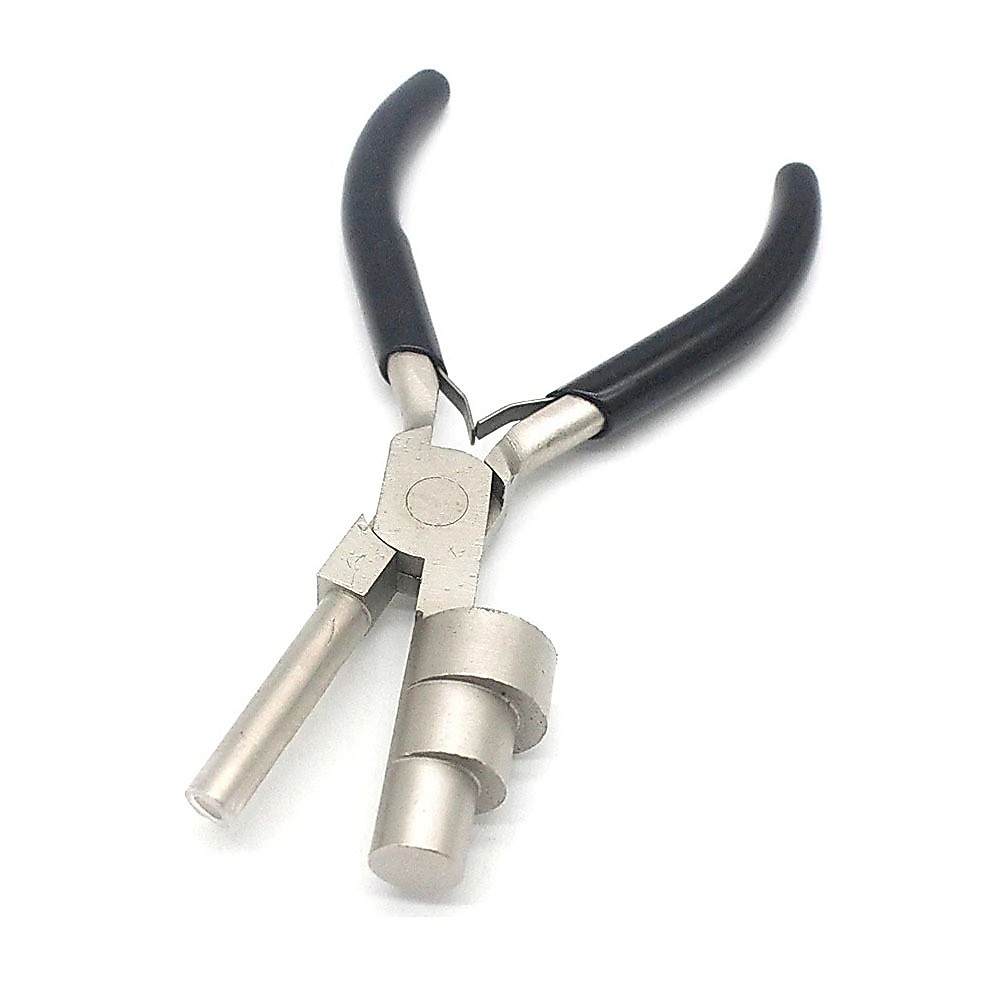 ลวดดัดคีม Multi-Size สามส่วนออกแบบ Plier ปากแบนรอบจมูก DIY ห่อเครื่องมือสําหรับเครื่องประดับทํา
