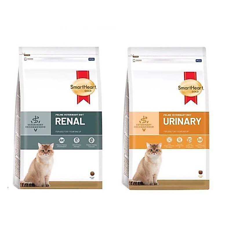 Smart Heart Gold ขนาด 400 g renal cat โรคไตแมว/ urinary cat โรคนิ่วแมว
