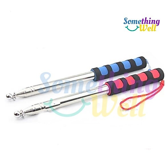 ไม้ชี้กระดานสแตนเลส(1.2 - 3 เมตร) pointer เสาธงพกพา เสาธงไกด์