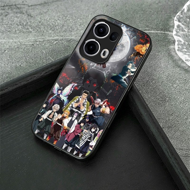 DemonSlayercollage15เคสโทรศัพท์สําหรับOppo A6X A52 A54 A74 4G A79 5G A94 AX7 Reno 11 12 13 11F 12F 1