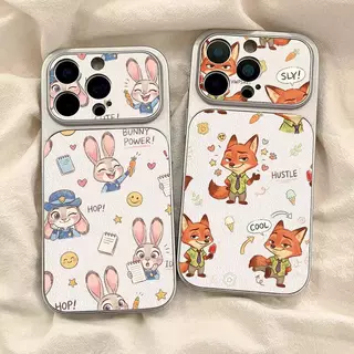 สัตว์น่ารัก น่ารักสุดๆ สไตล์เก๋า เคสแข็งดีไซน์มินิมอลสุดฮิต กันรอยขีด ส่งฟรี สำหรับ iPhone 17 16 15 14 13 Pro Max Plus