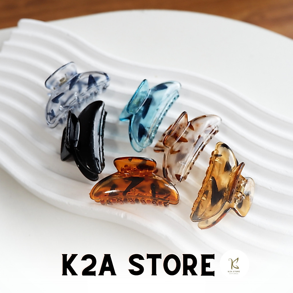 กิ๊บหนีบผม Mini Tortoise Clip แฟชั่นตัวเล็ก ขนาด 5 cm ++พร้อมส่งจากไทย++
