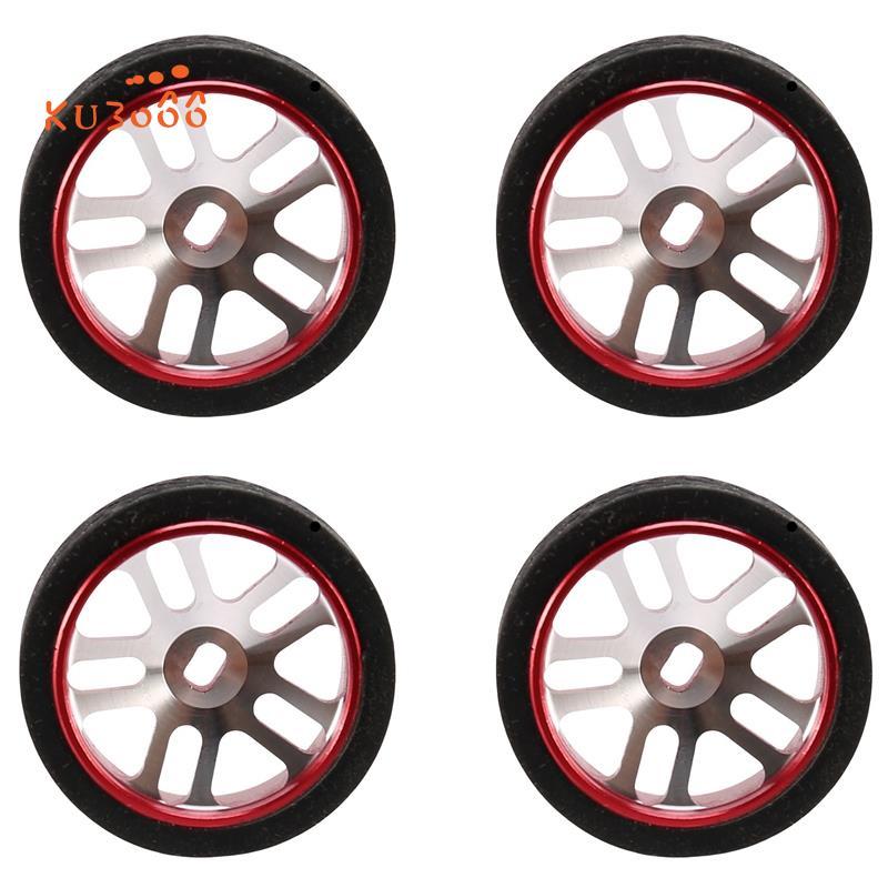 4 ชิ้น RC รถยางและล้อสําหรับ K969 K989 K999 P929 Iw04M Iw02 Rm02 Rm03 Dgawd Mini-Z RC 1/28 อะไหล่รถย