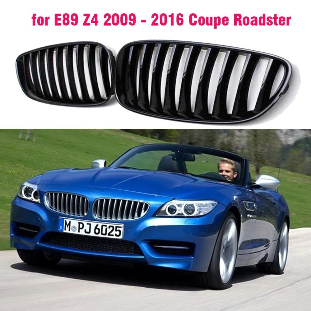 เตาย่างกระจังหน้ากลาง สีดําเงาสําหรับ BMW E89 Z4 sDrive20i sDrive28i sDrive35is sDrive30i sDrive23i 