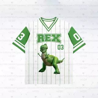 การปรับแต่งฟรี 2026 ใหม่ Disney AnimatedToy Story Buzz Lightyear คอสเพลย์ Jersey ชุดเบสบอลขนาดใหญ่เด็ก/ผู้ใหญ่ Jersey คู่ชุดนอน Q0BR