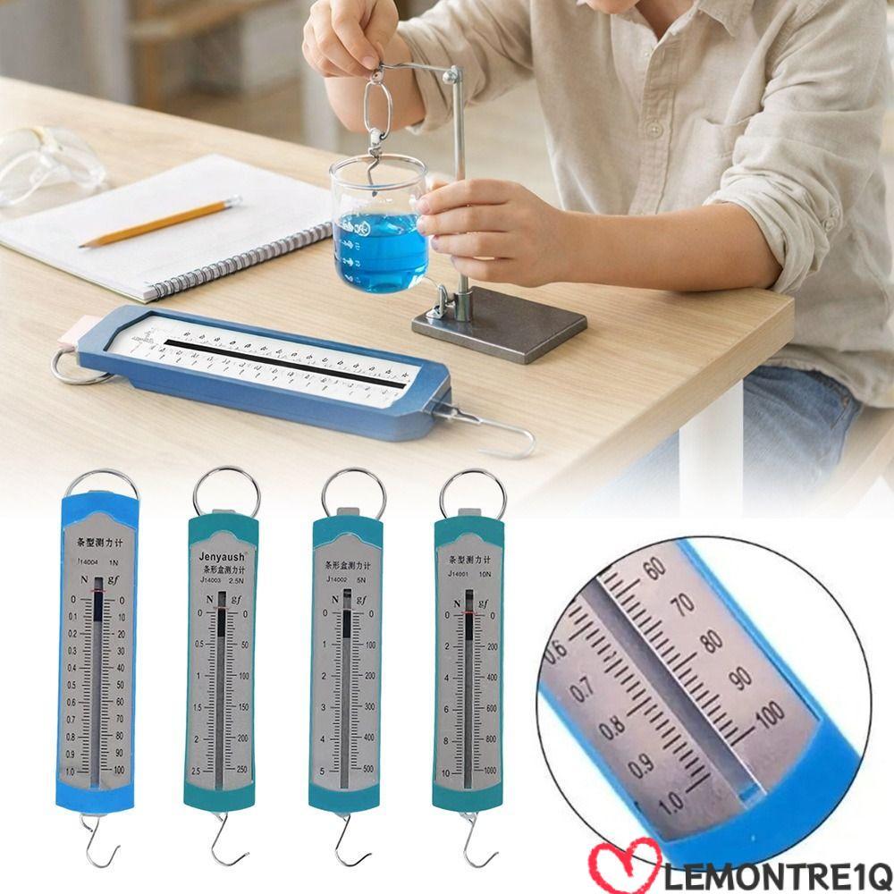 LEMONTREE Spring Dynamometer, 10N 2.5N Spring Scale, Easy to Read Scale 5N 1N แขวนฤดูใบไม้ผลิ Dynamo
