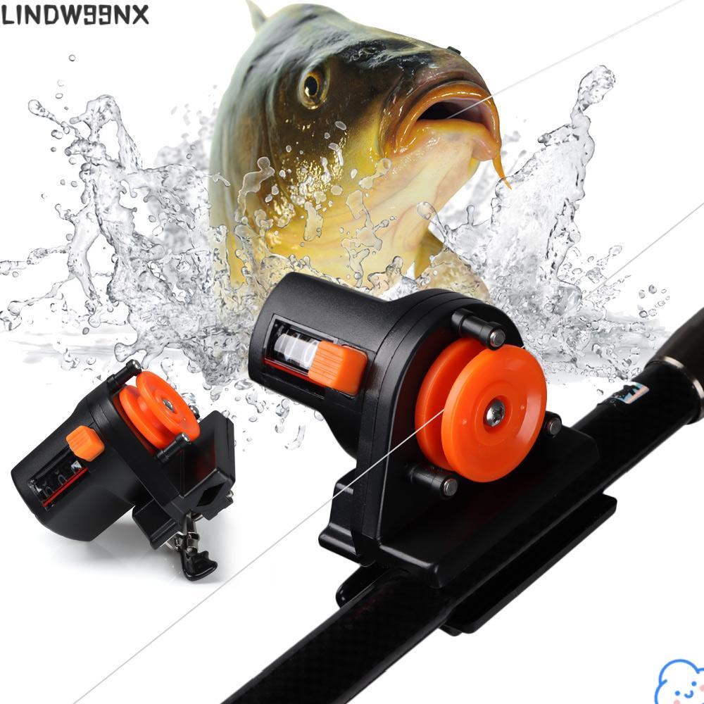 LINDW99NX Fishing Counter,0-999M ความลึก Finder สายตกปลาเมตร,ตกปลาสินค้า Tackle อุปกรณ์เสริม Lenght 