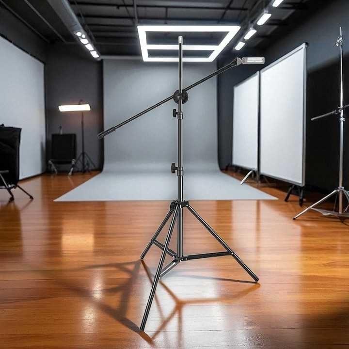 MAYASTR STUDIO ขาตั้งกล้องปรับ Stable Photo Studio Stand Boom Arm 200 ซม. - ST-36