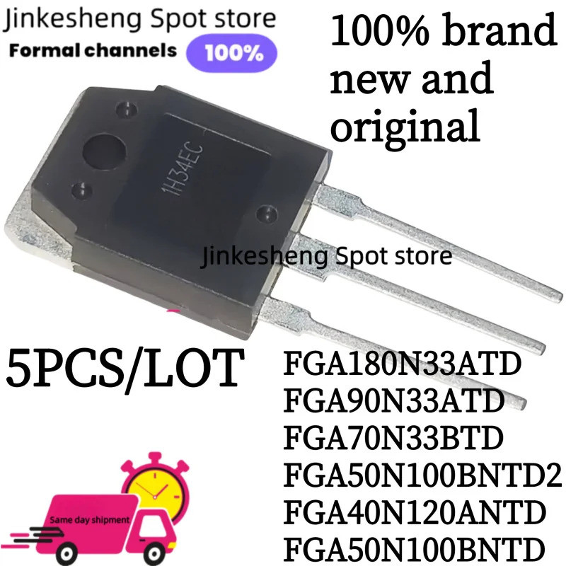 1-5PCS FGA50N100BNTD FGA180N33ATD FGA90N33ATD FGA70N33BTD FGA50N100BNTD2 FGA40N120ANTD TO-3P Field E