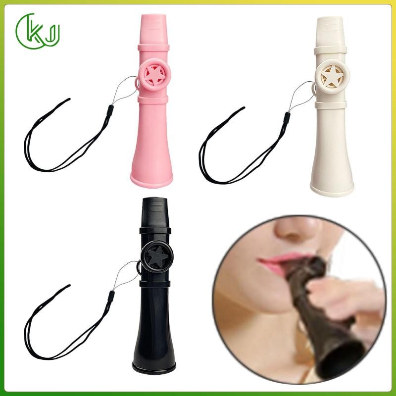[Wishshopeelxl] Kazoo Flute Compact Sound Kazoo Travel-Friendly Lightly Instrument Mini Kazoo Ukulel