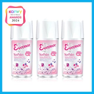 Eversense Yogurt Roll On Extra White [45ml x 3pcs] โรลออน ช่วยให้ผิวใต้วงแขนเรียบเนียน.