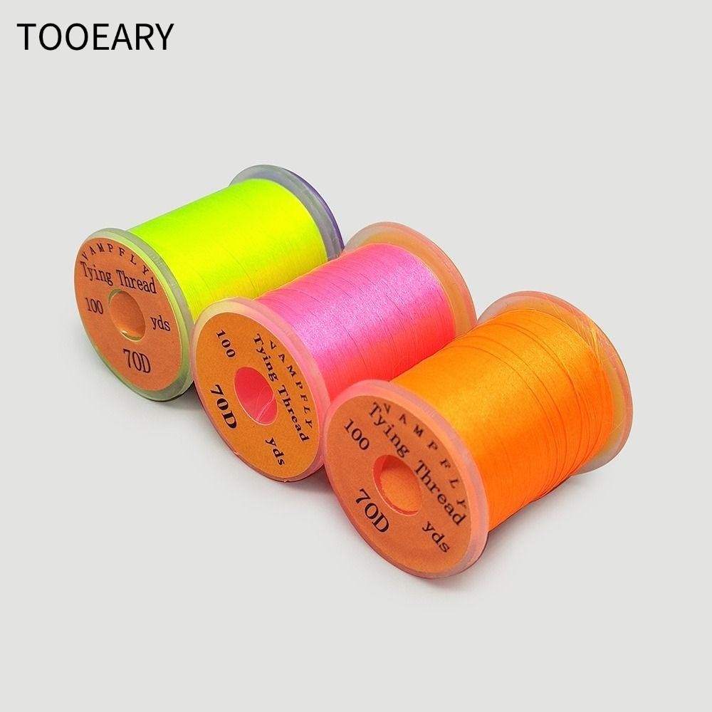 TAINAKARITSU Fly Fishing Line, Salmon Premium Fly Tying Thread line, 2025 thread Spool Super Strong 