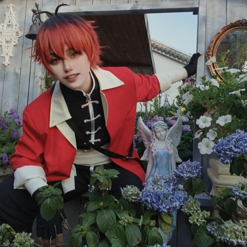 เครื่องแต่งกาย cosplay Haru from Hetalia ออกแบบสองมิติสำหรับแฟน ๆ อะนิเมะและเกม ชุดครบเซ็ตสำหรับการแ