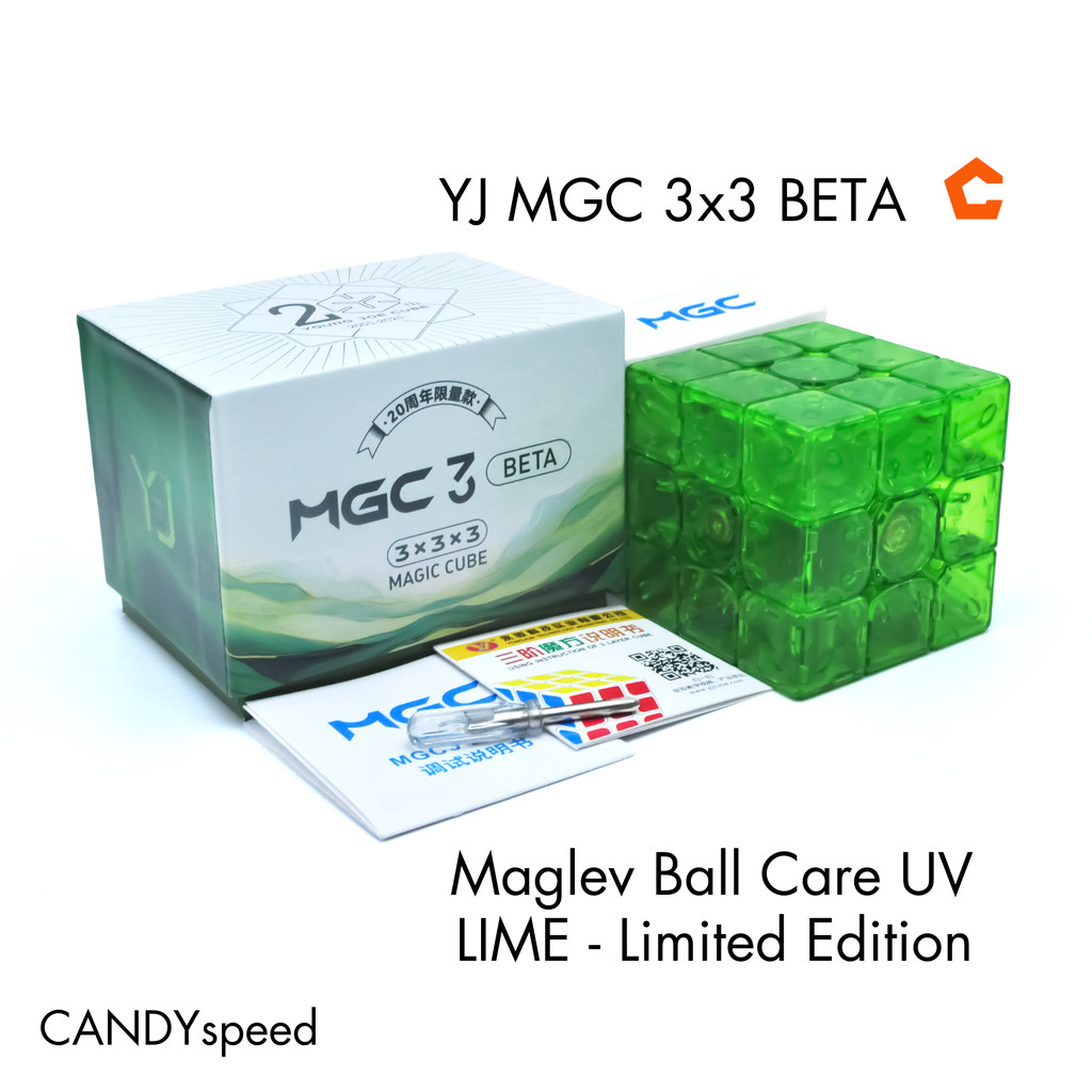 รูบิค 3x3 YJ MGC Beta 3x3 Maglev Ball Core UV | By CANDYspeed