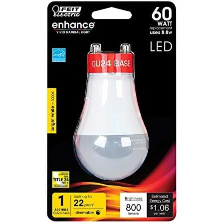 LED FEIT GU24 60W EQ WW AS88