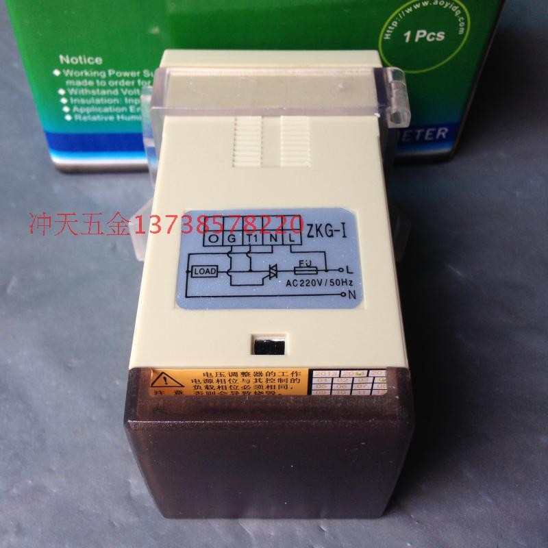 Original AOYI ZKG-2000 ควบคุมแรงดันไฟฟ้าซิลิคอน ZKG-1/-I โวลต์มิเตอร์