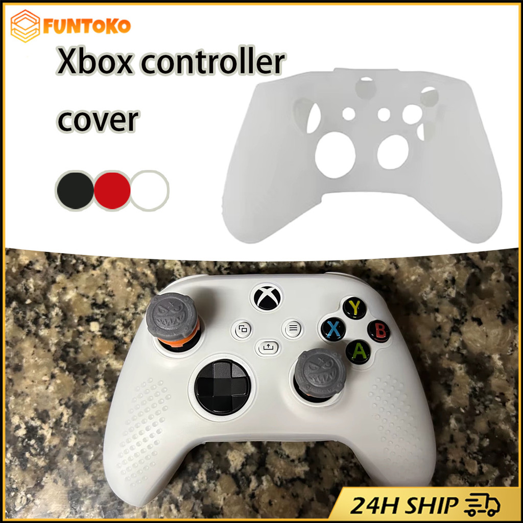 สินค้ามีคุณภาพ เคสซิลิโคน xbox case สําหรับจอย xbox ป้องกันฝุ่น กันลื่น อุปกรณ์เสริม ยางหุ้มจอยเกม 3สีให้เลือก