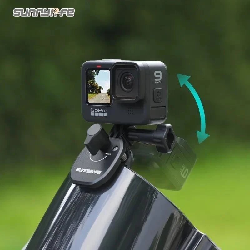Mount กล้องอลูมิเนียมสำหรับ GoPro Hero 12 11 10 9 Insta360 X3 DJI Action 3
