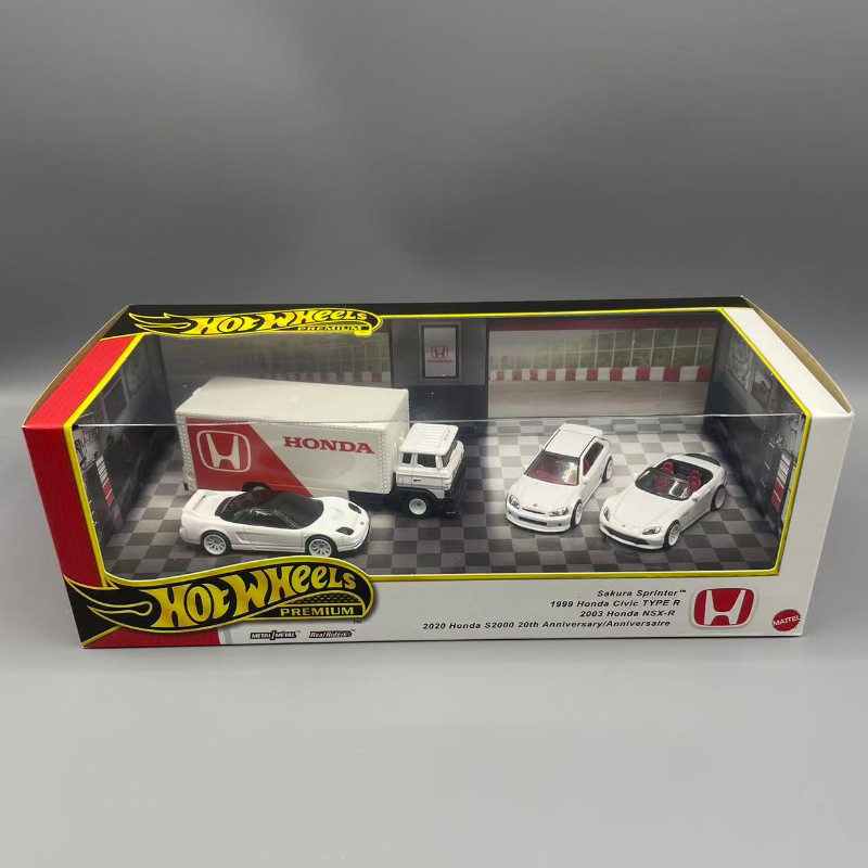 Wind Guy Wheel วัฒนธรรมรถยนต์ Honda Garage Honda Civic Honda S2000 NSX โมเดลรถอัลลอย GMH39