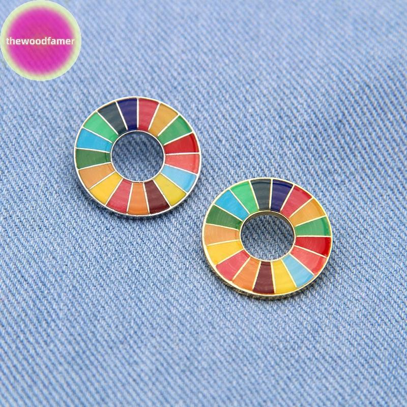 เข็มกลัด 17 สี Sustainable Development Goals จาก United Nations