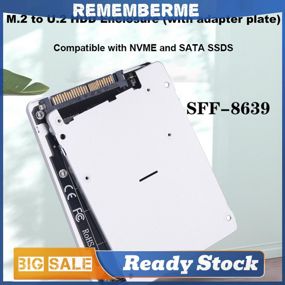 M.2 SSD To U.2 อะแดปเตอร์การ์ด M.2 NVMe SATA-Bus NGFF SSD สําหรับ PCI-e U.2 อะแดปเตอร์ PC-E3.0X4 Har