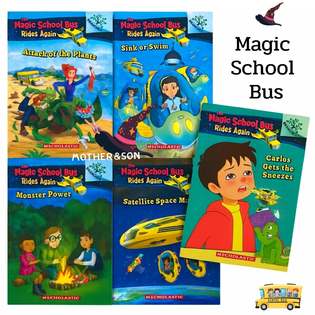 Magic School Bus Rides Again ชุดนิทานวิทยาศาสตร์ 5 เล่ม