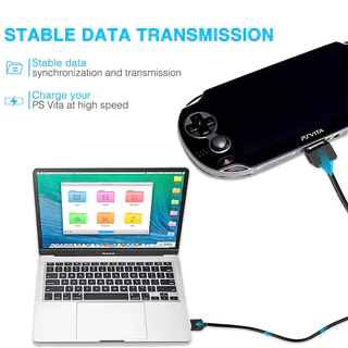 1.2M USB Data Power Charger สําหรับ PlayStation PSV1000 สายชาร์จสายไฟสําหรับ PS Vita 1000 เกมคอนโซลอะแดปเตอร์