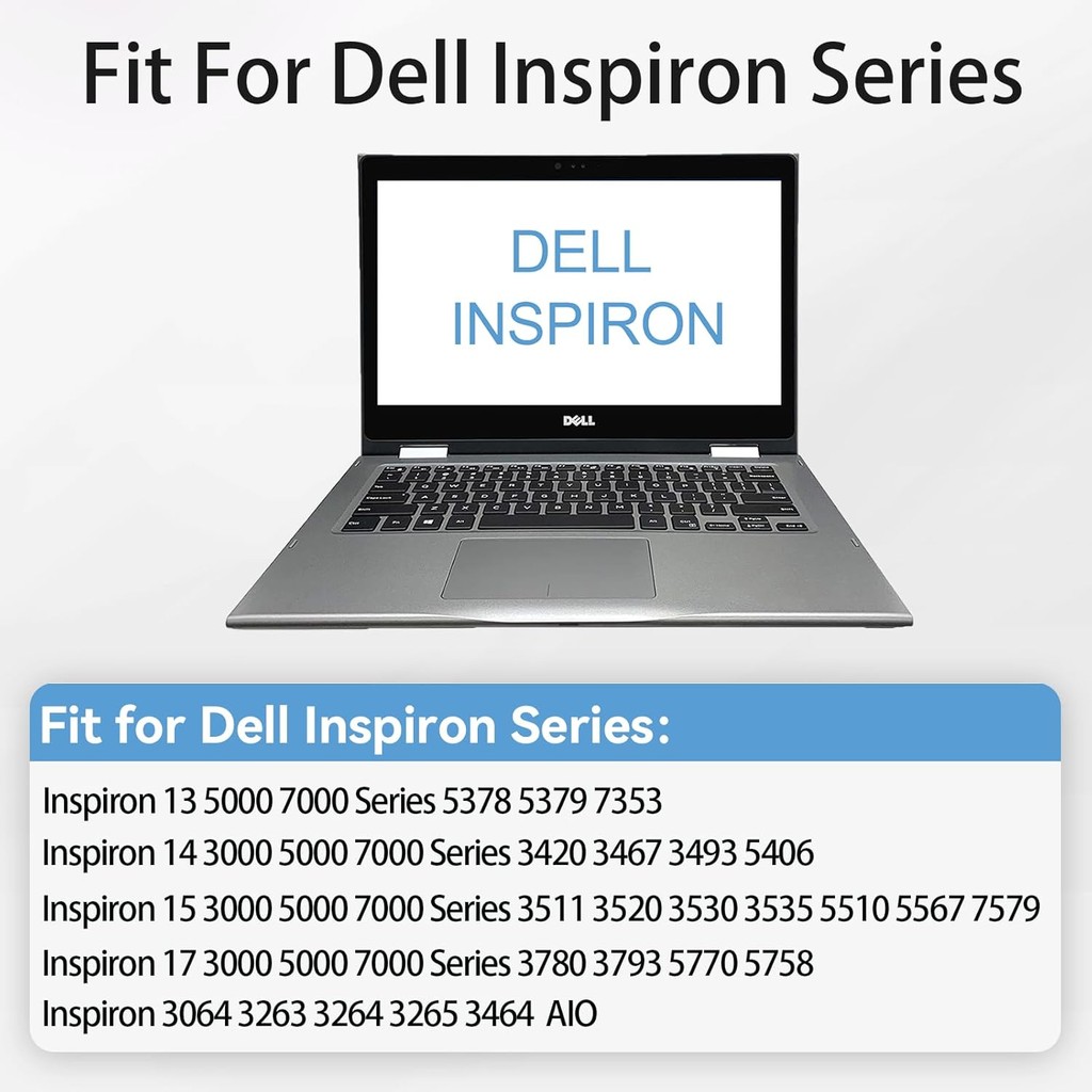 90W อะแดปเตอร์ AC สําหรับ Dell Inspiron 14 15 16 Series-สําหรับ Dell Inspiron 15 3000 5000 7000 Char