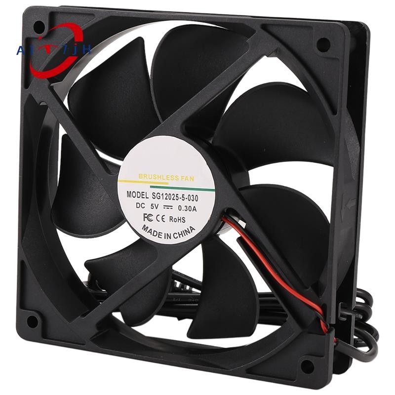 [ใหม่ A7]พัดลมระบายความร้อน USB 2000RPM 12 ซม. เครื่องทําความเย็นความเร็วสูงสําหรับ Iceriver KS0 KS0