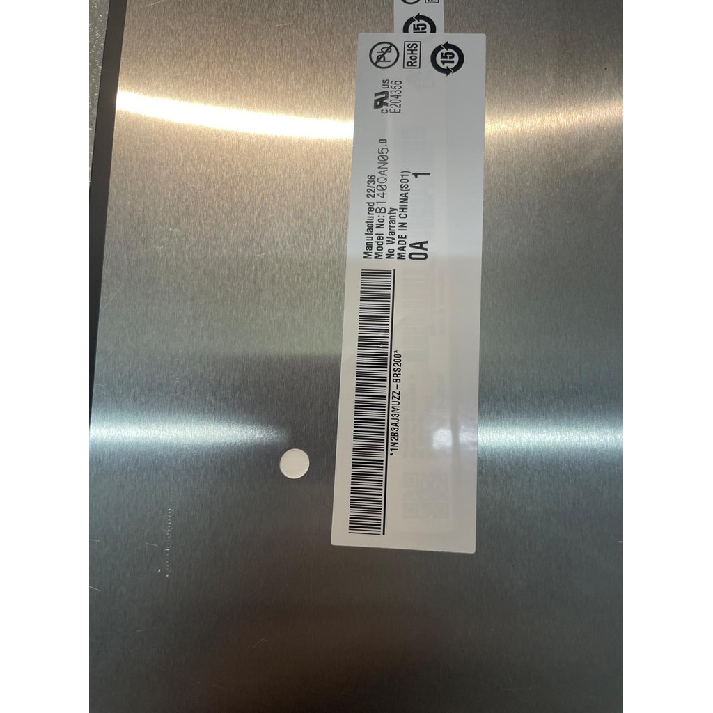 2018 ThinkBook 14p G2 B140QAN05.0 M140NWHE R1 อัลตราคริสตัล