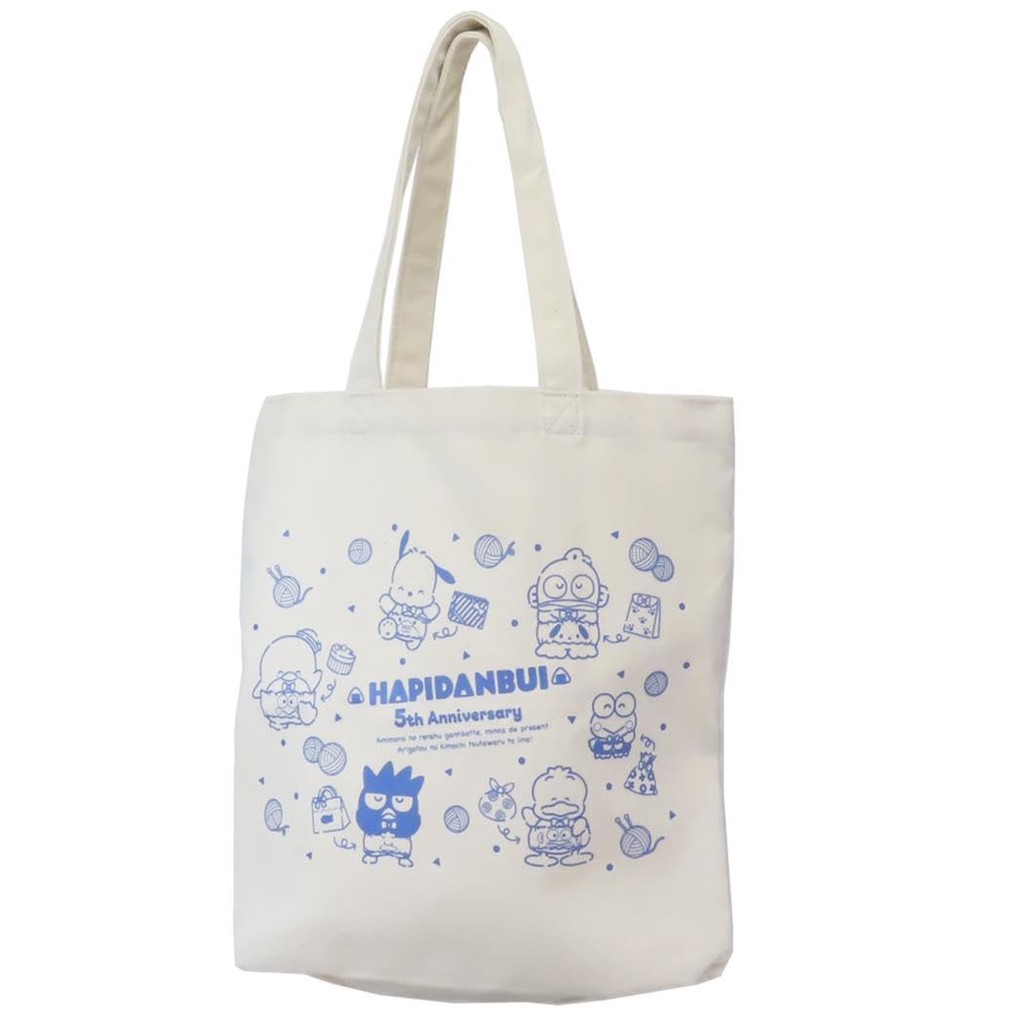 Marimo Craft Happidasu 5Th Anniversary Tote Bag Haramaki W365H365Mm (ด้ามจับเสริม) Hdv-034 ส่งตรงจาก