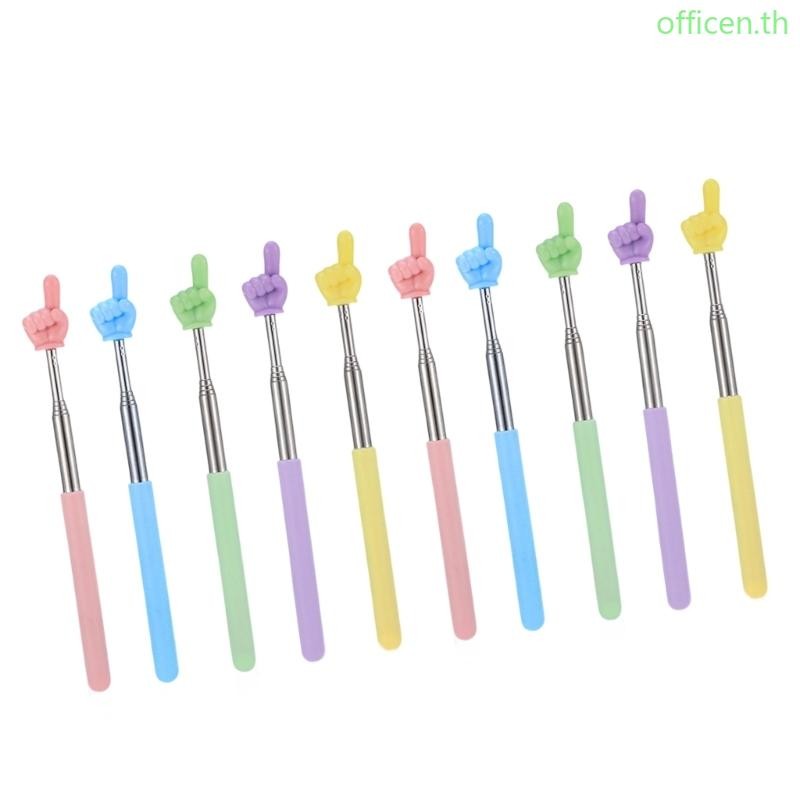 Cen Telescoping Pointer Stick Hand Pointer ขยาย Presentation Pointer Finger