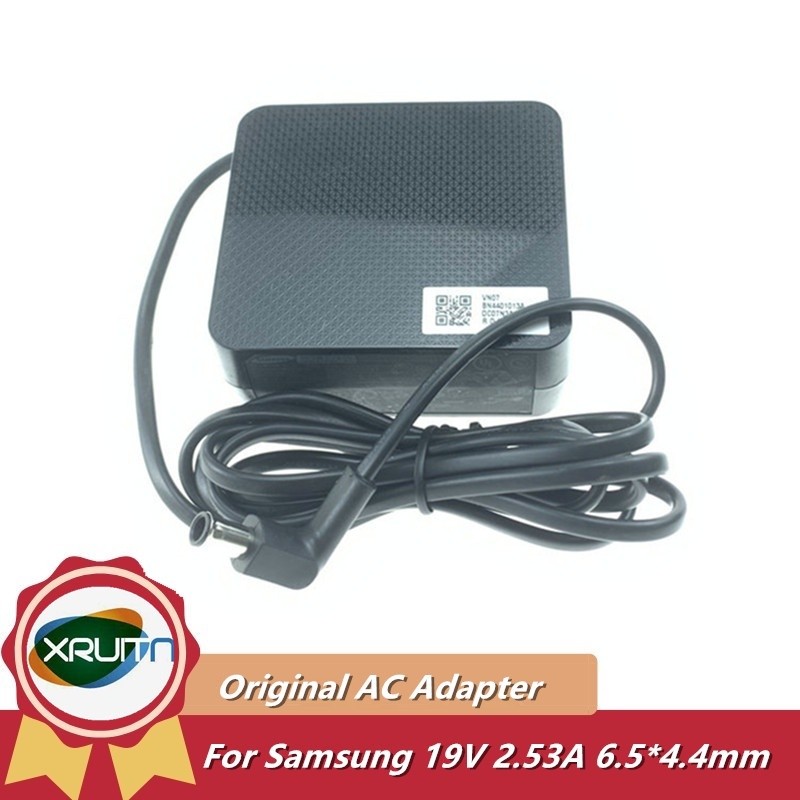 19V 2.53A 48W ของแท้ AC Adapter Charger สําหรับ Samsung Monitor C27JG52C C32R500FHC BN4401013A F27T7