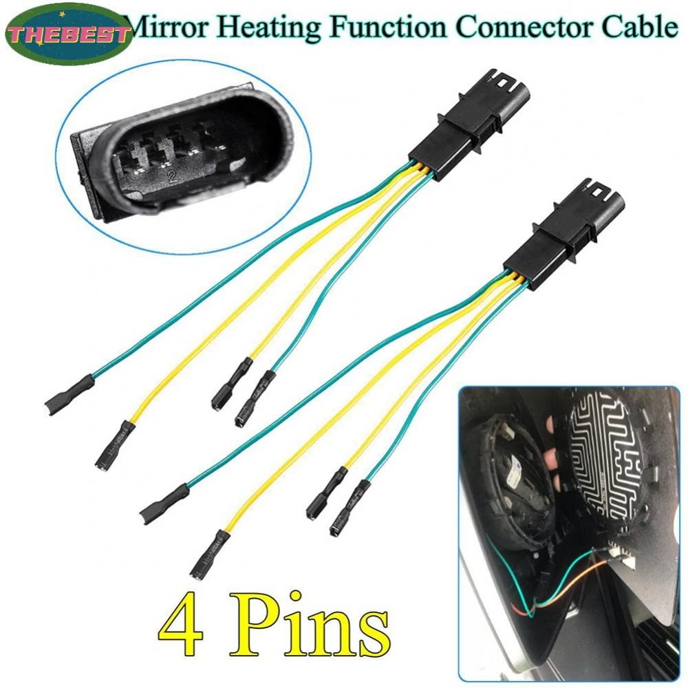 <Thebest>4Pin Connector Cable Wire for BMW Side Mirror Heating Function E90 F10 For X5 X6Hot Sale