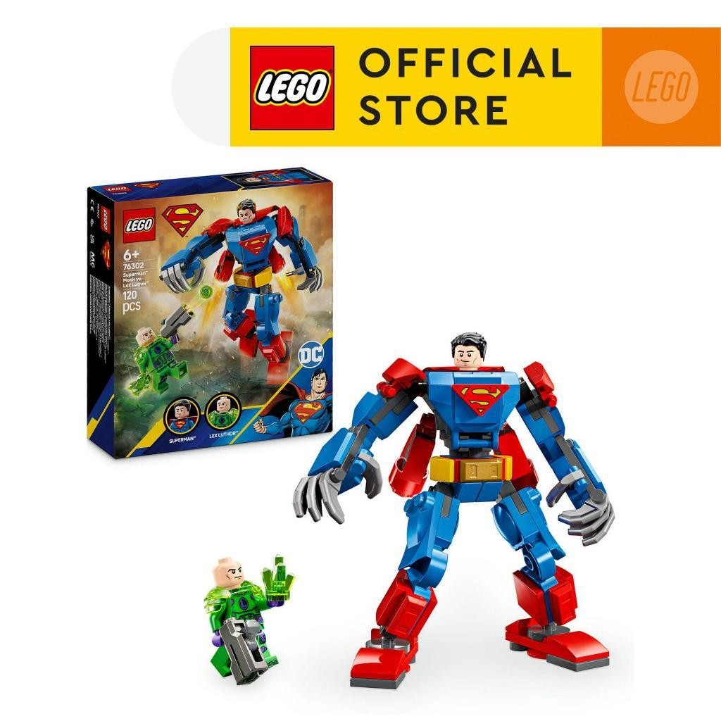 LEGO Super Heroes DC 76302 Superman Mech vs. เลกซ์ ลูธอร์ 120 ชิ้น