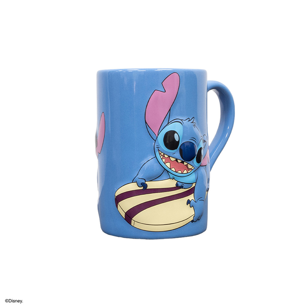 SB Design Square แก้วมัค สติทซ์ DISNEY รุ่น STITCH#FSMRJ0035RPD06 สีน้ำเงิน (16x17x16 ซม.)  แบรนด์ D