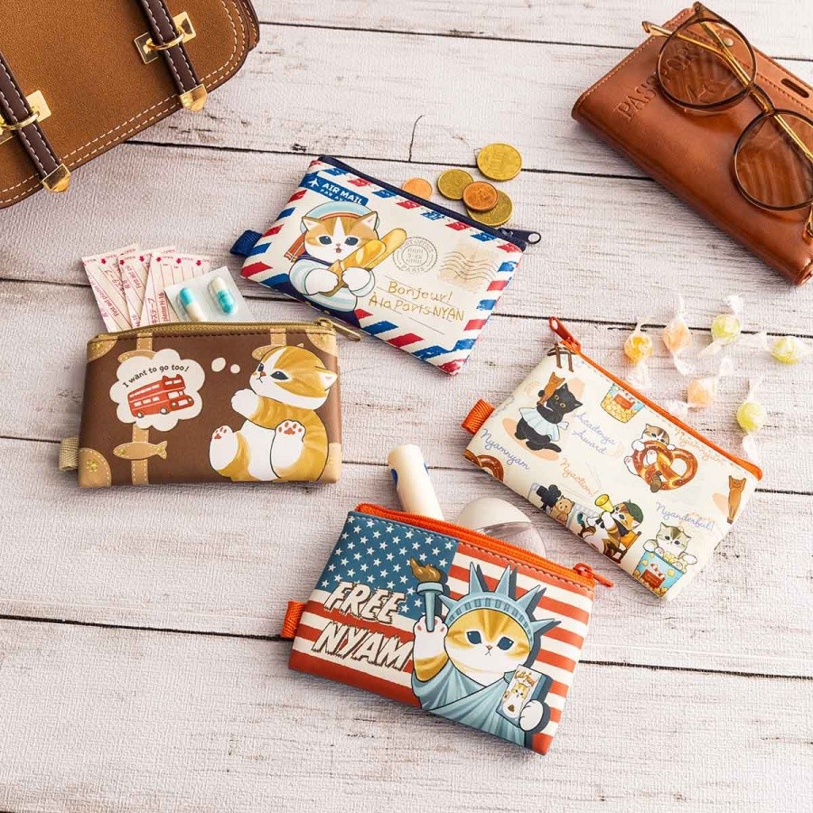 Mofusand Small World Pouch – กระเป๋าใส่เหรียญขนาดเล็ก Mofusand
