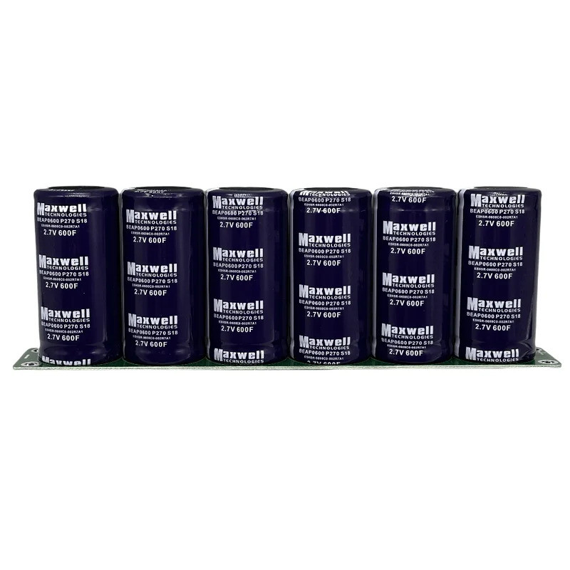 Maxwell Super Farad Capacitor 2.7V 600F 6 ชิ้น/1 ชุด 16v100f ยานยนต์ Super Farad Capacitor โมดูลชุด