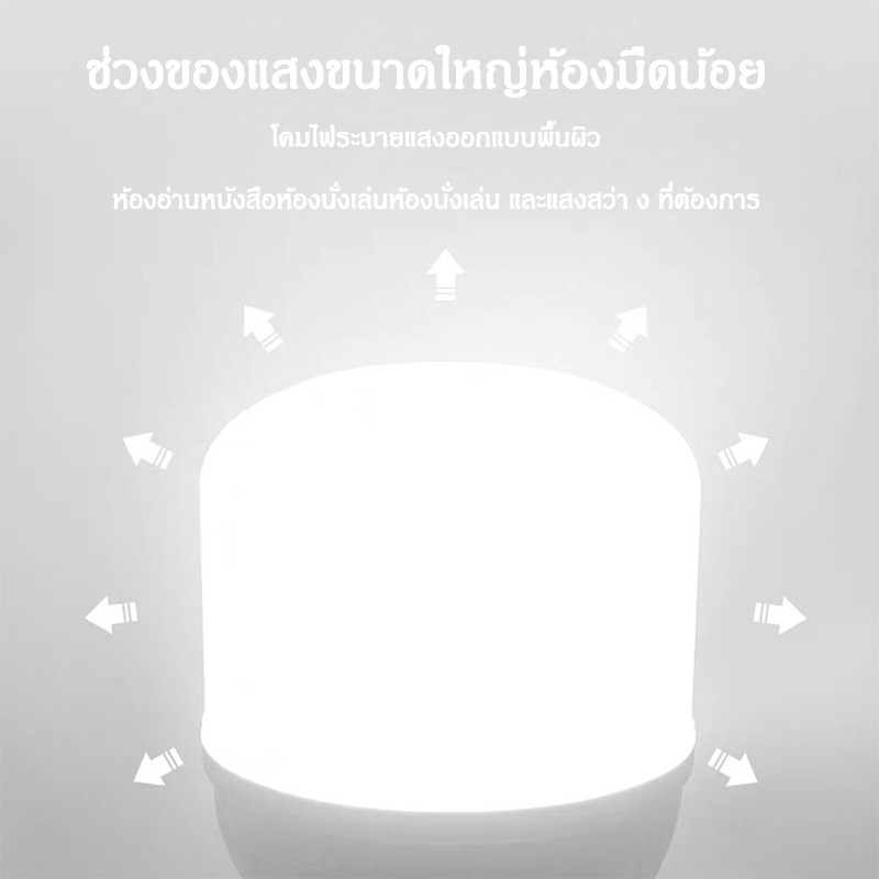 หลอดไฟ LED HighBulb แสงขาว light 240V ขั้ว E27 35W 45W รูปที่ 8