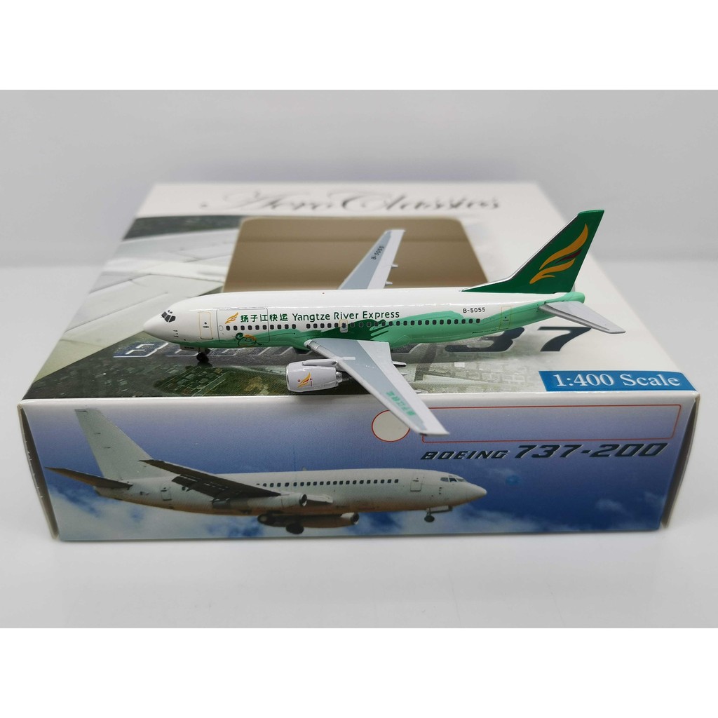 AeroClassics 1: 400 ธงนําทาง Yangzijiang Express B737-300 B-5055 โลหะผสม