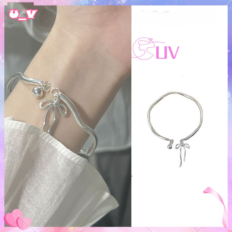 UV✨💫 สร้อยข้อมือสไตล์เกาหลี ✨ เรียบหรู ปรับขนาดได้ ส่งเร็ว